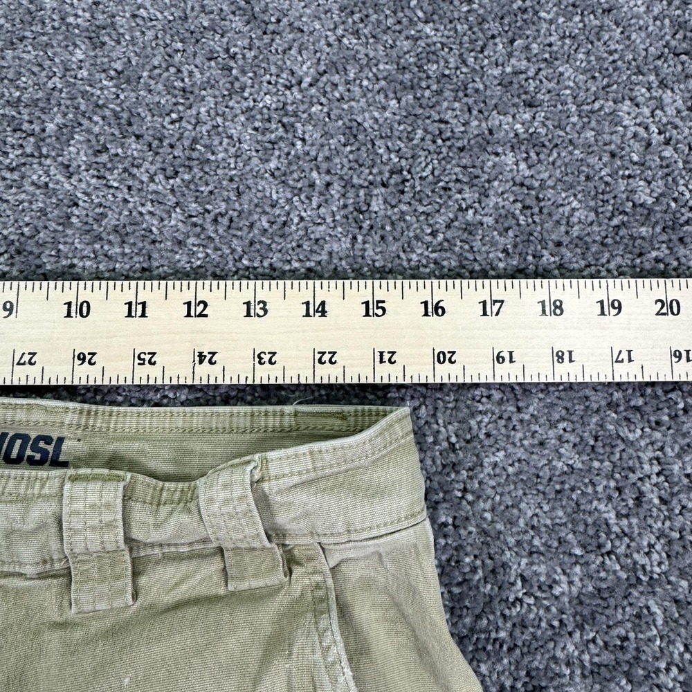 Duluth Trading Co Pants Mens 34x32 Beige Flex Fire Hose Cargo Workwear Utility - Picture 3 of 14